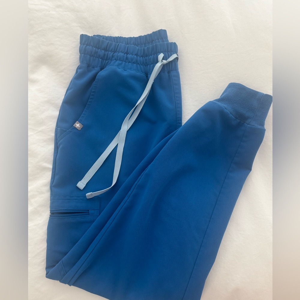 Figs Kids Royal Blue Joggers
